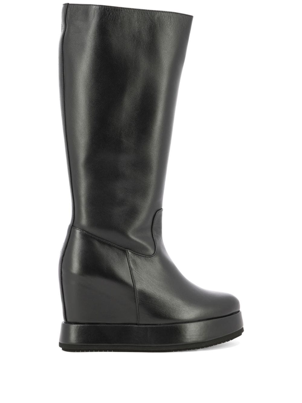 Paloma Barceló Kara wedge-heel boots Black
