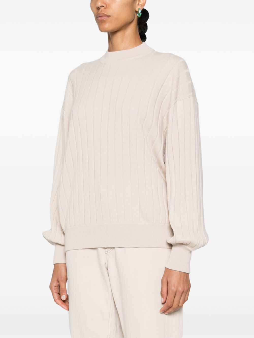 Get discounts for Brunello Cucinelli rib-knit sweater Women