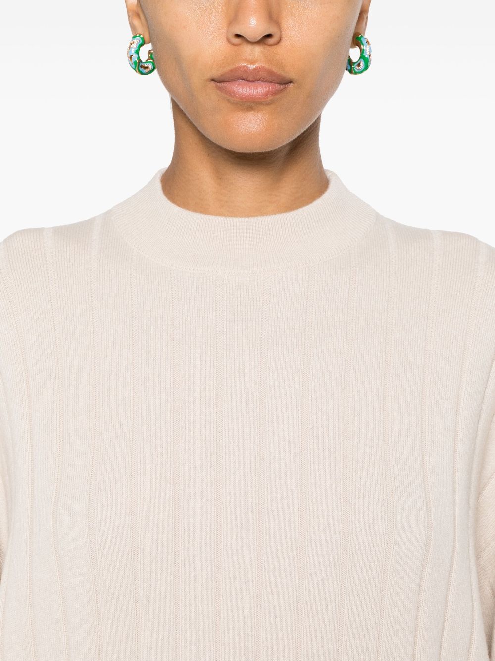 Get discounts for Brunello Cucinelli rib-knit sweater Women