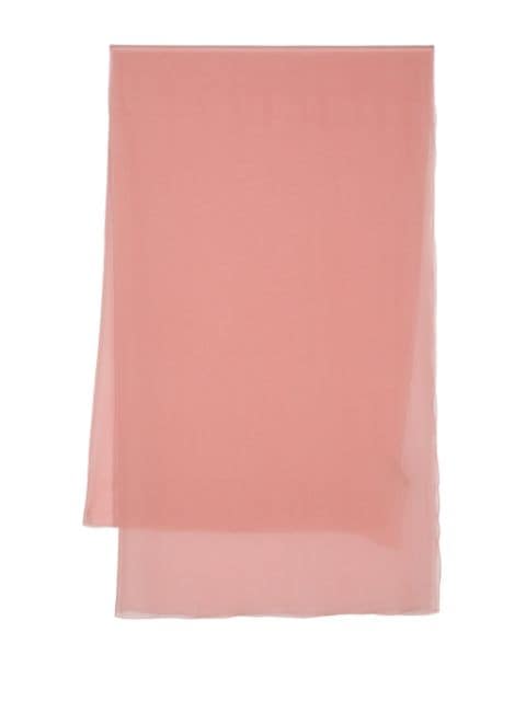 Alberta Ferretti sheer silk scarf