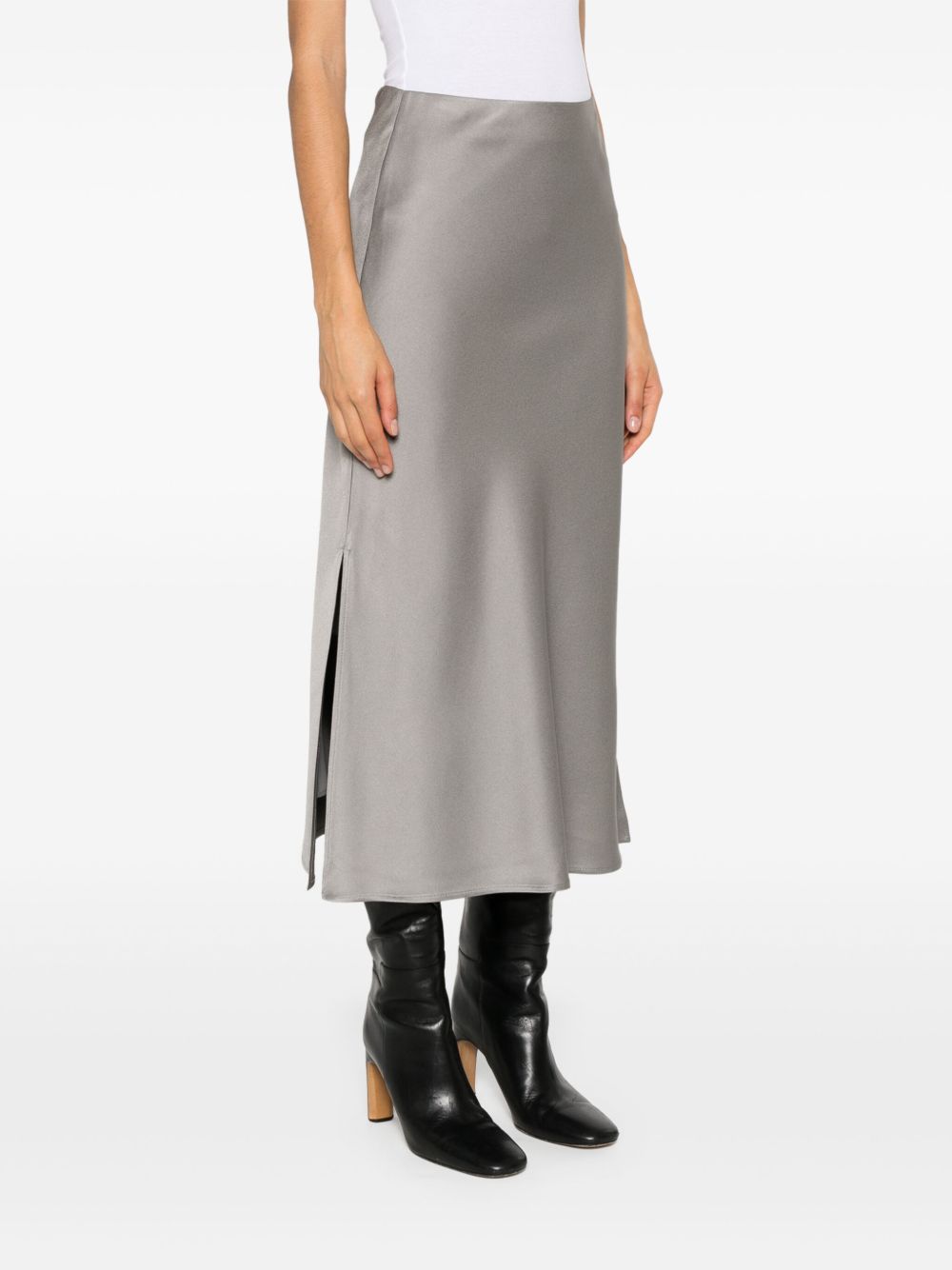 Best shopping deals Brunello Cucinelli textured midi skirt Women