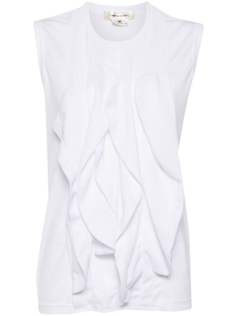 Comme Des Garcons ruffle vest Women