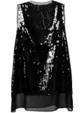 Comme Des Garçons sequined tank top - Black