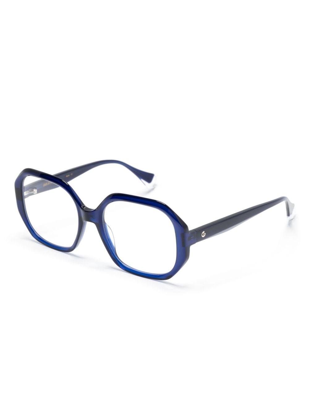 Shop Gigi Studios Sylvie Square-frame Glasses In Blue