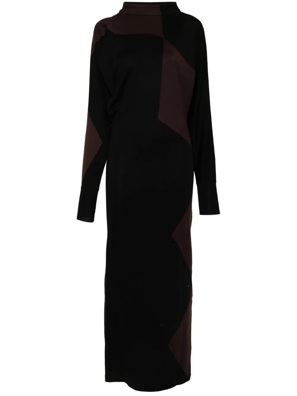 Philosophy Di Lorenzo Serafini スクープバック マキシドレス - ブラック Philosophy Di Lorenzo Serafini スクープバック マキシドレス - ブラック