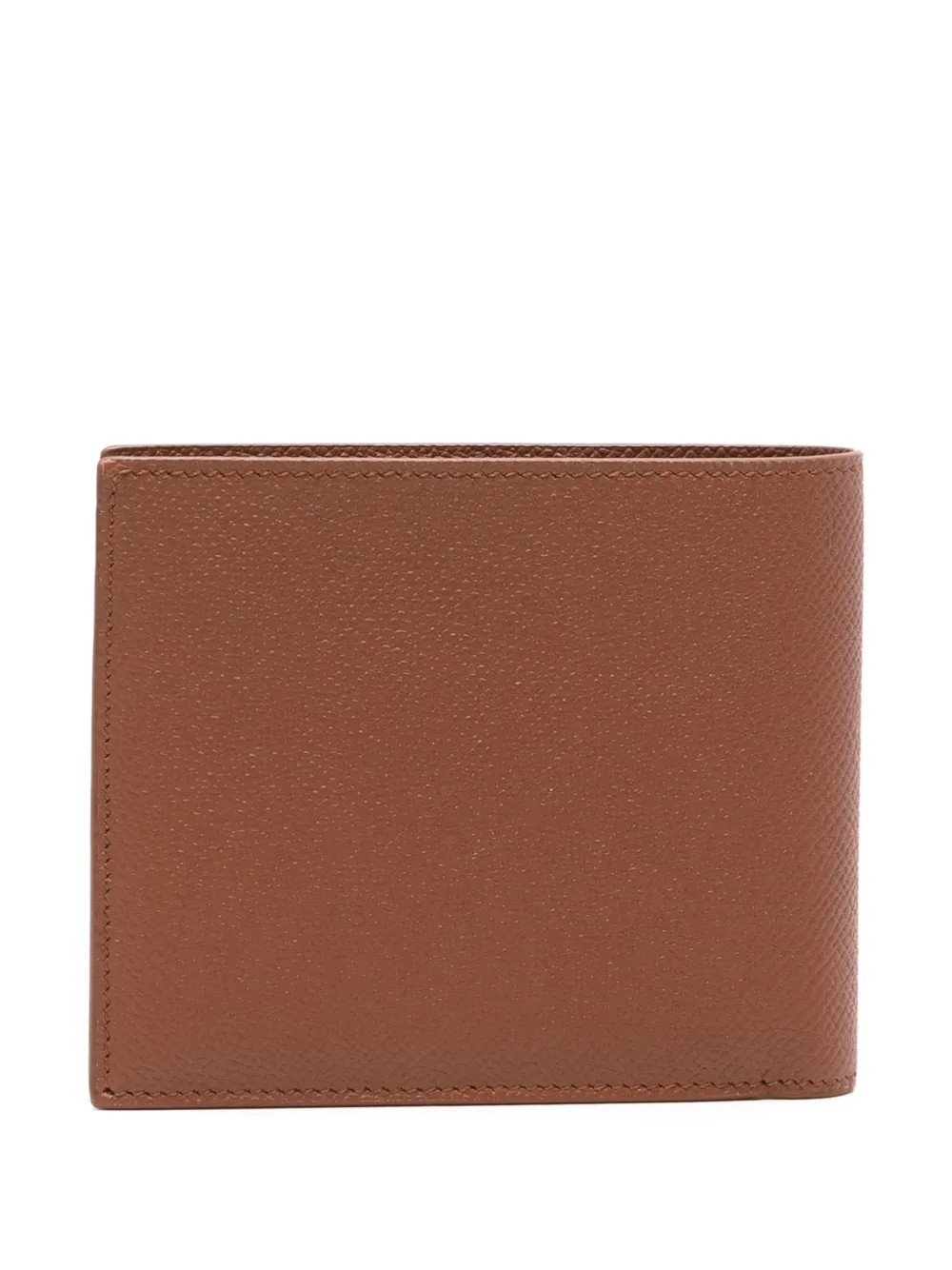 Ferragamo Gancini-plaque leather wallet - Bruin