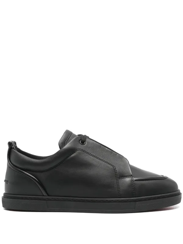 Christian Louboutin Jamie Leather Sneakers Black FARFETCH AE