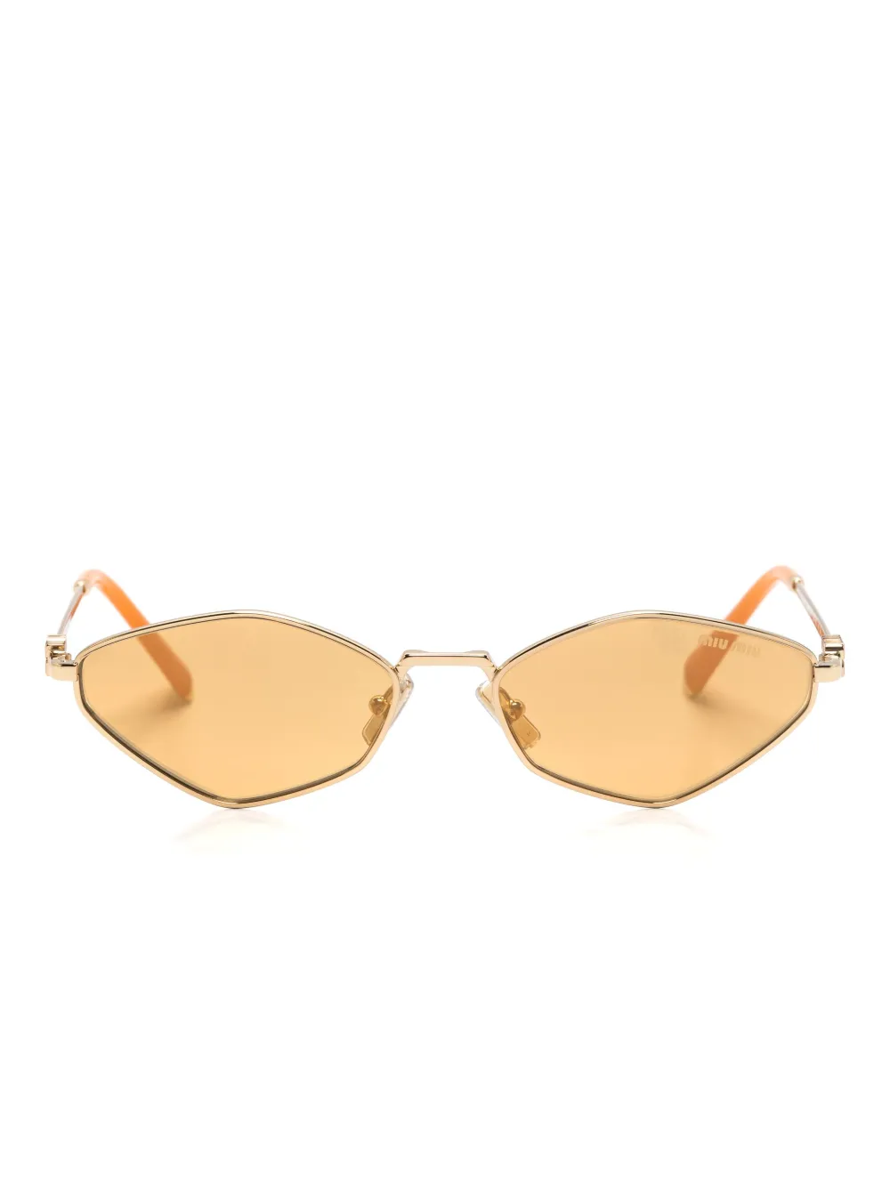 Cheap Miu Miu Eyewear MU56ZS geometric-frame sunglasses Women