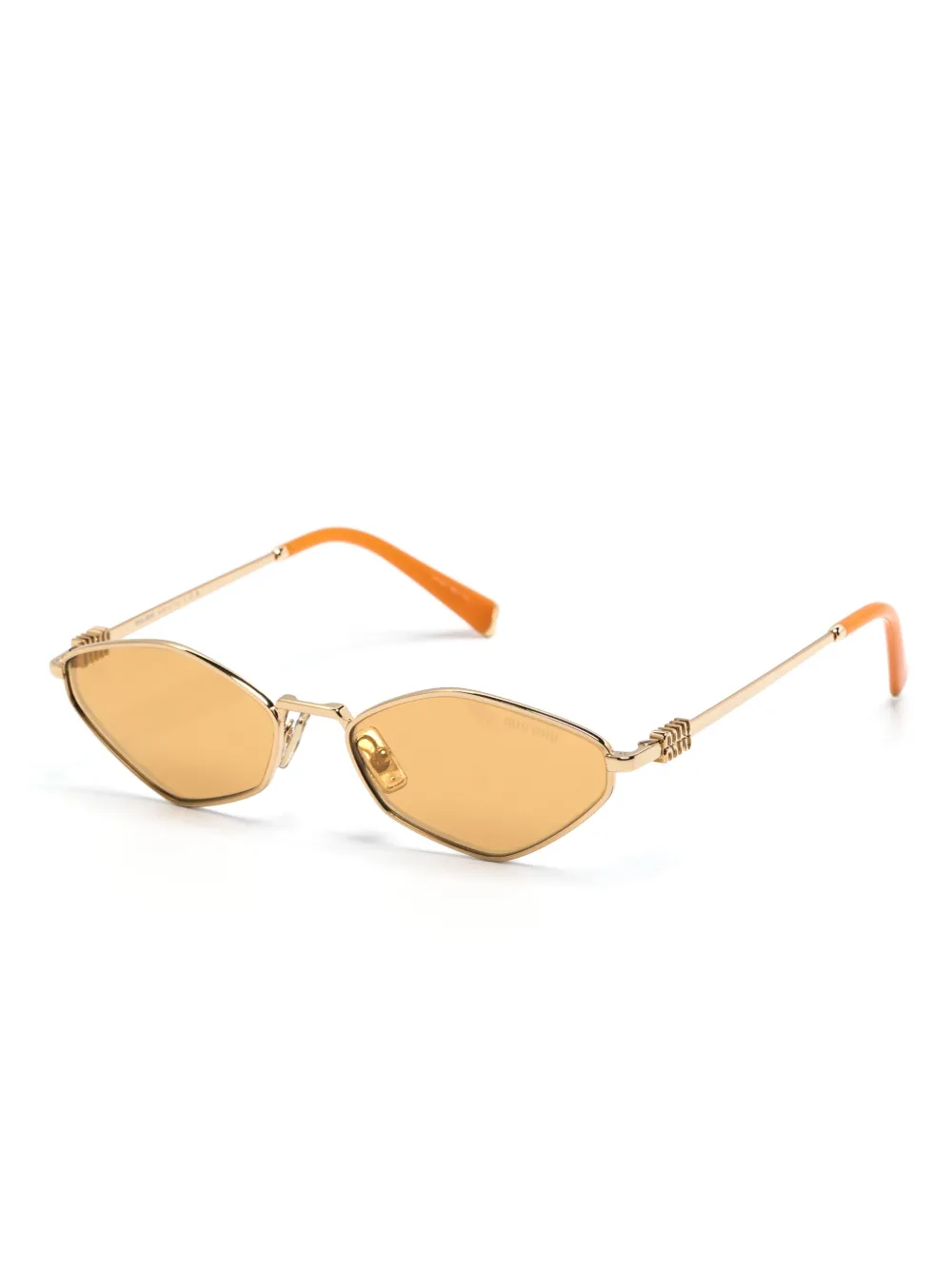 Cheap Miu Miu Eyewear MU56ZS geometric-frame sunglasses Women