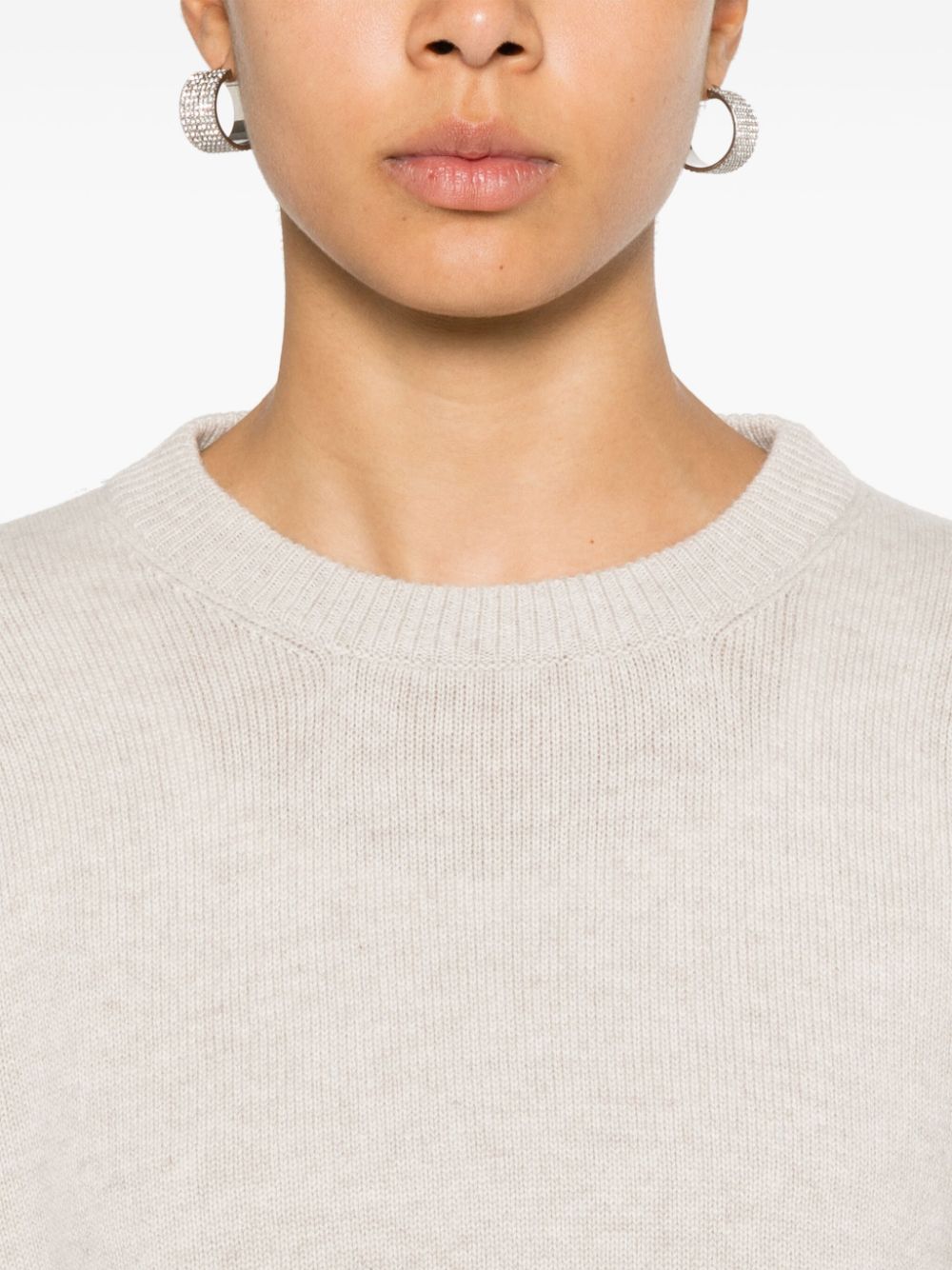 Brunello Cucinelli cashmere drop-shoulder jumper Women