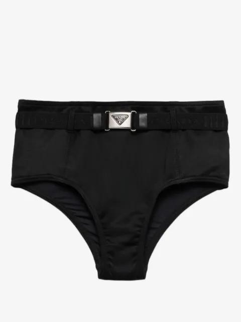 Prada interlock fabric bikini bottom