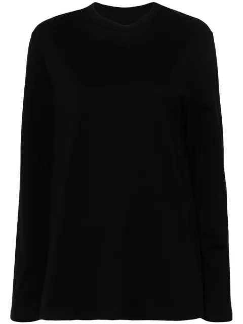 Jil Sander playera con logo estampado