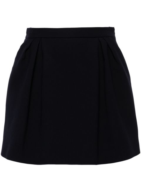 Alessandra Rich virgin-wool mini skirt