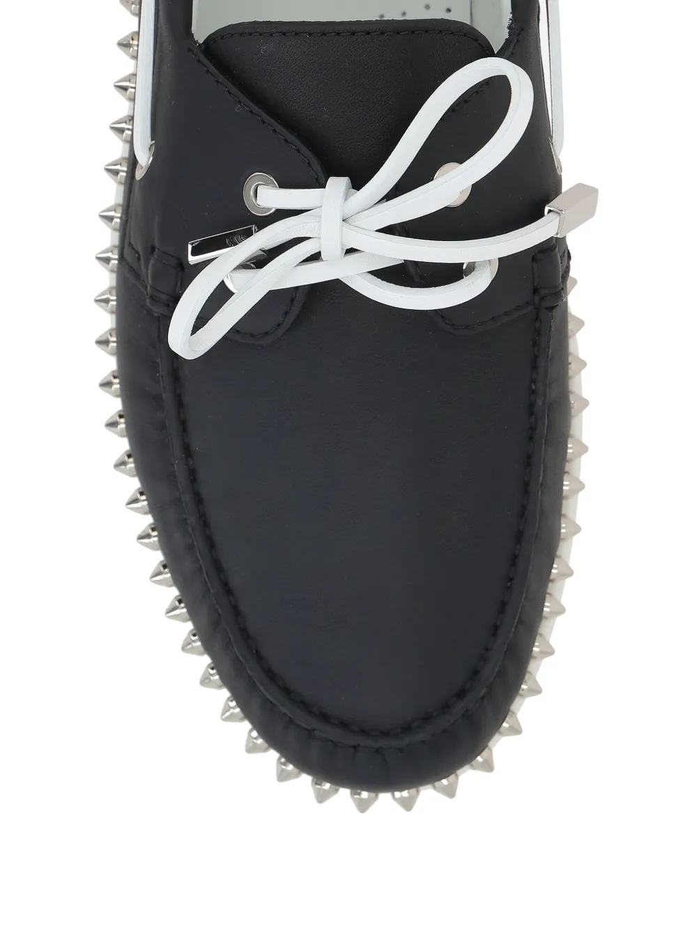 Christian Louboutin Gerockel stud-embellished Boat Shoes