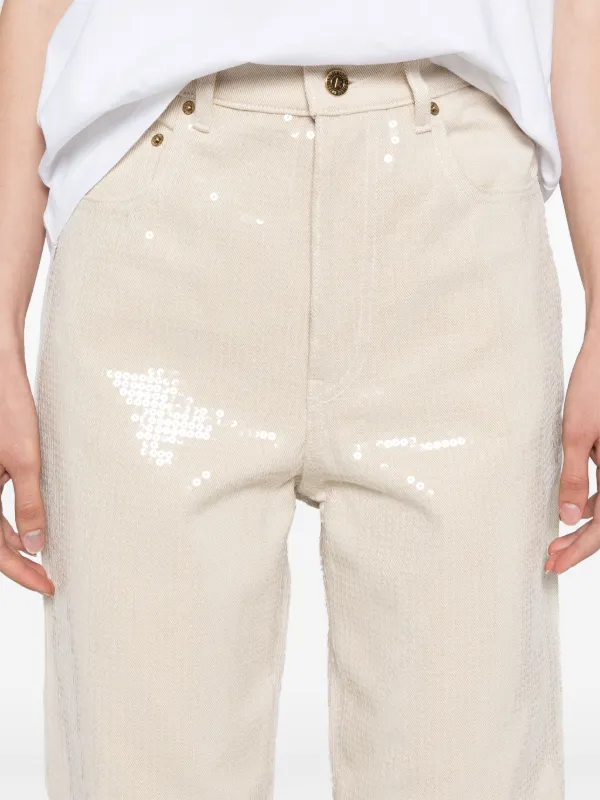 デニム・ジーパン Golden  Deluxe Brand Kim Straight-Fit Jeans In Denim Women's jeans with medium wash