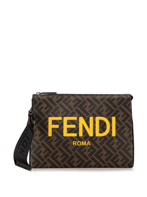 Fendi Pre-Owned 2010-2023 Zucca Roma clutch bag