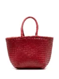 DRAGON DIFFUSION small Grace Basket tote bag - Red