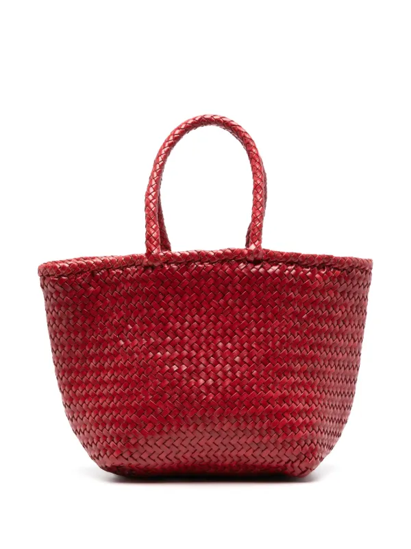 DRAGON DIFFUSION Small Grace Basket Tote Bag | Red | FARFETCH CA
