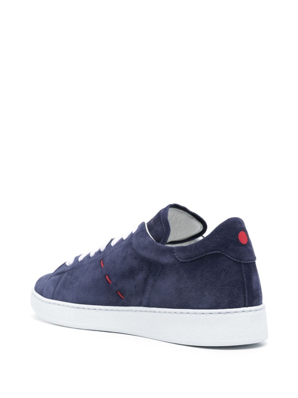 Kiton Sneakers met decoratieve stiksels Blauw