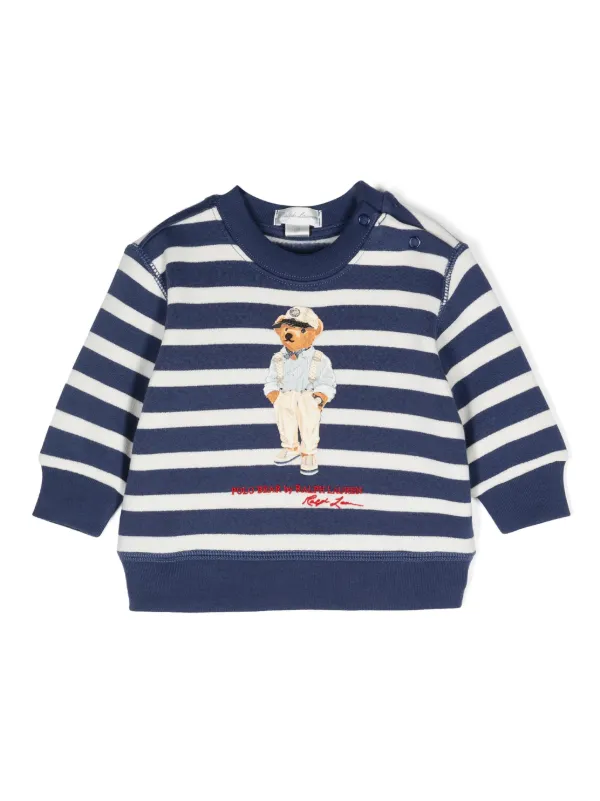 Sweatshirt with Polo Bear print brand POLO RALPH LAUREN