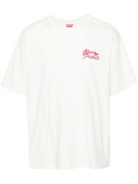 Kenzo Heart-embroidered T-shirt Men