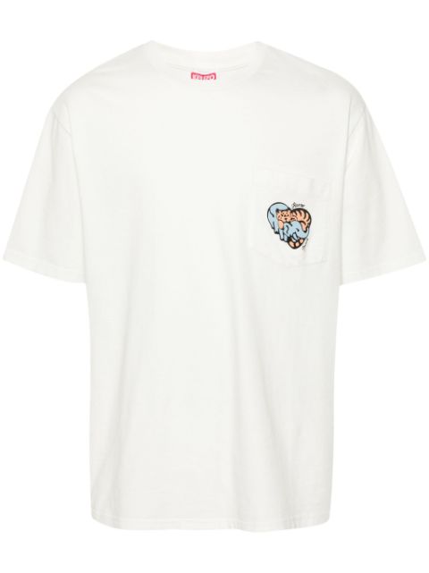 Kenzo Jungle Heart-print T-shirt Men