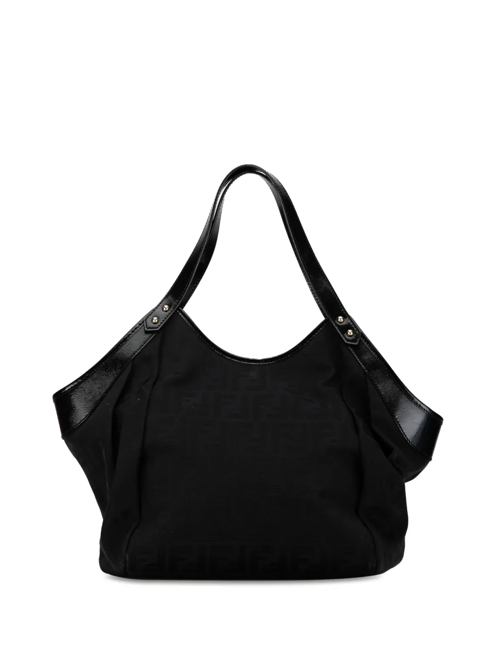 Fendi Pre-Owned 2010-2023 Large Zucca Canvas Chef tote bag - Zwart