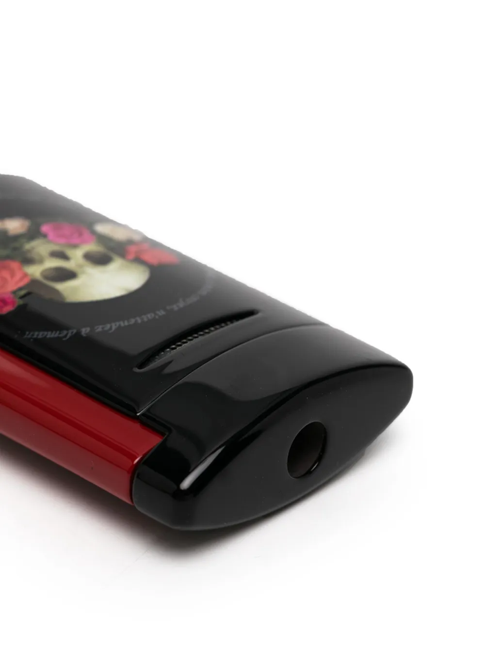 St Dupont Minijet Memento Mori Lighter In Black