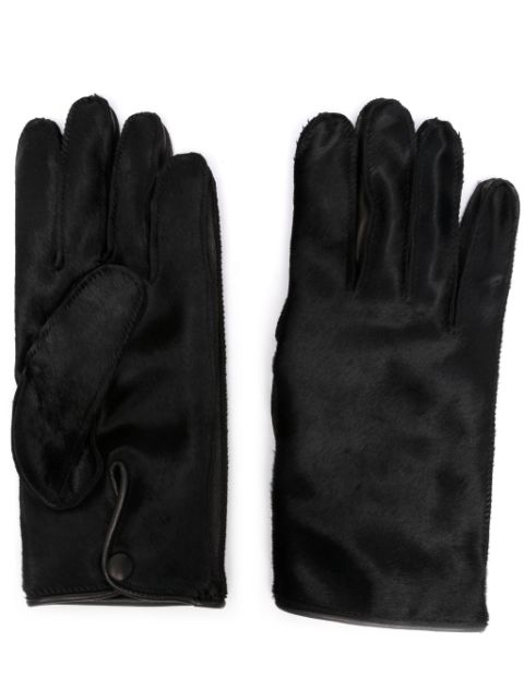 Maison Margiela four-stitch leather gloves Women