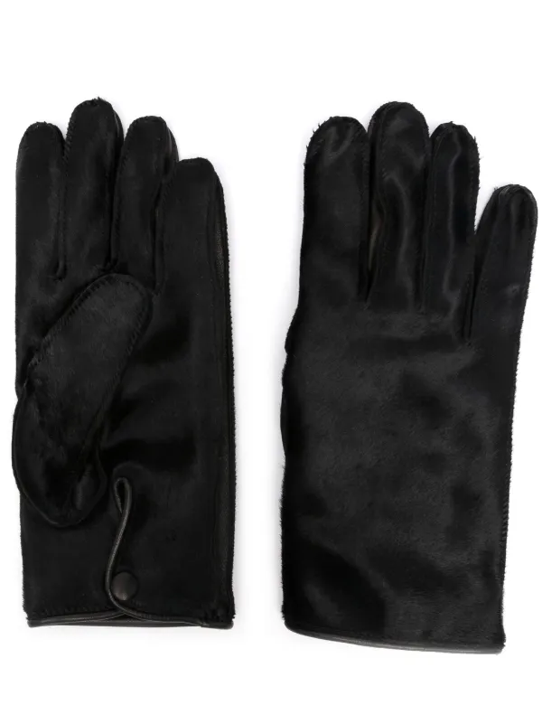 Maison Margiela レザーグローブ | ブラック | FARFETCH JP