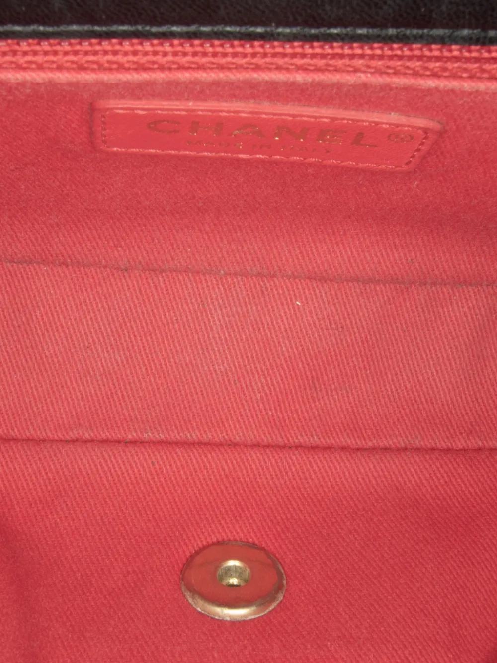 CHANEL PreOwned 20162017 CC Quilted Lambskin Stitched Single Flap