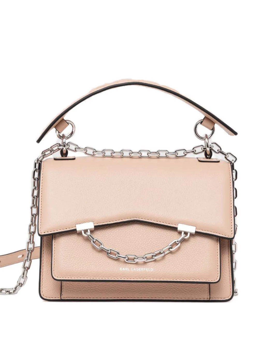 Karl Lagerfeld chain-strap cross body bag - Rosa