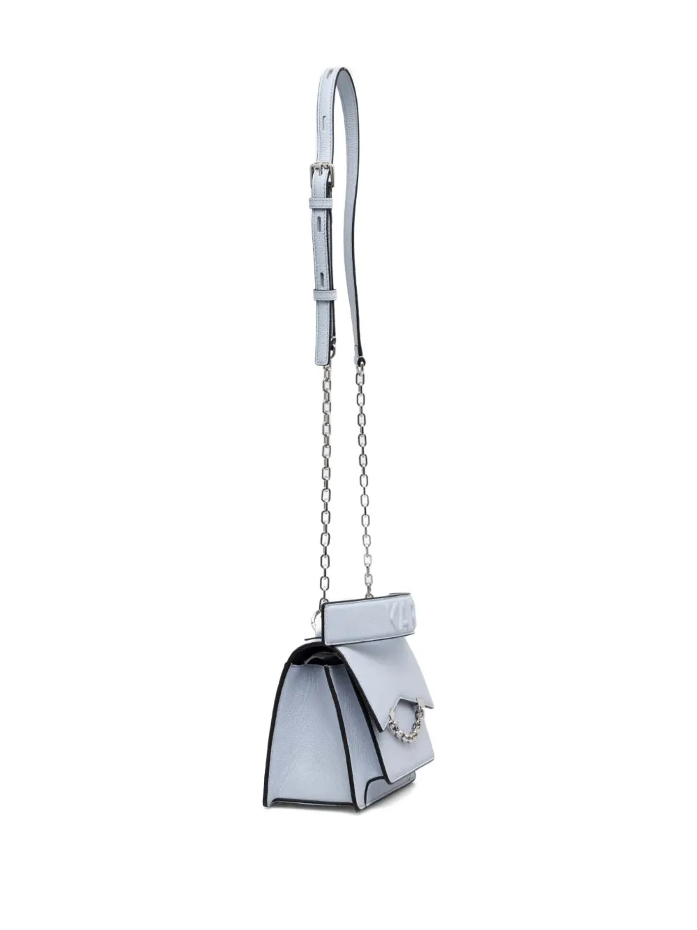 Karl Lagerfeld K/seven Chain-detail Cross Body Bag In 蓝色