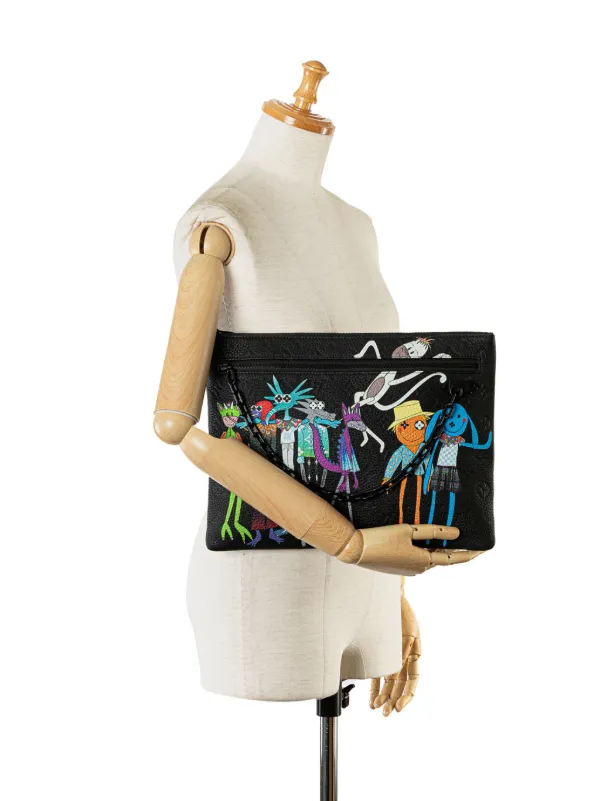 Louis Vuitton Pre-Owned 2020 Virgil Abloh Monogram Taurillon Zoom