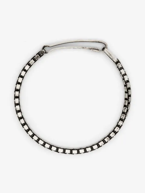 WERKSTATT:MÜNCHEN Snaplink box-chain bracelet
