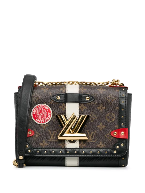 Louis Vuitton Pre-Owned 2018 Monogram Epi Trunk Twist MM Crossbody Bag  Brown FARFETCH ID