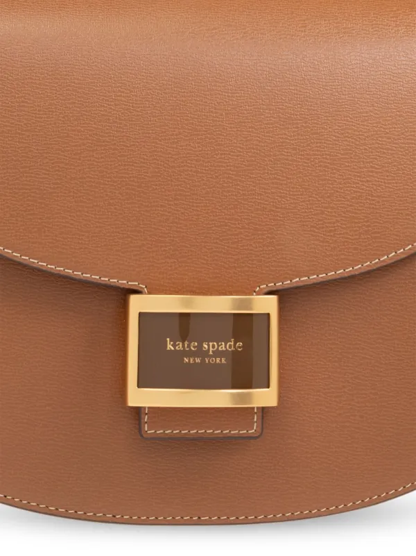 Kate Spade Katy レザー ショルダーバッグ | ブラウン | FARFETCH JP