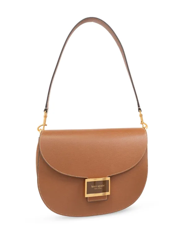 Kate Spade Katy レザー ショルダーバッグ | ブラウン | FARFETCH JP