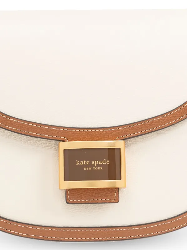 Kate Spade Katy レザー ショルダーバッグ | ニュートラル | FARFETCH JP 