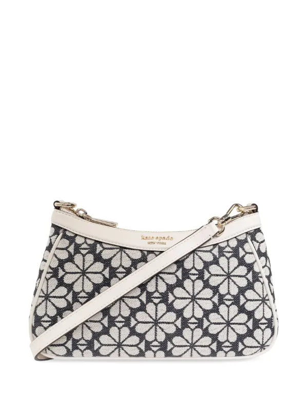 Kate Spade Floral Jacquard Crossbody Bag Neutrals FARFETCH AO