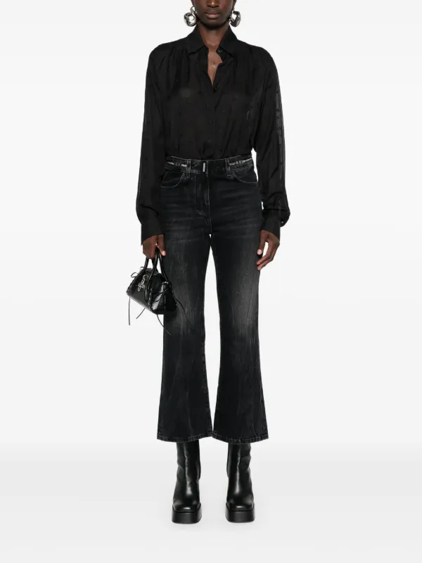 【関税込み】Givenchy ブラック ブーツカット ジーンズ 24034430_54174516_1000.jpg