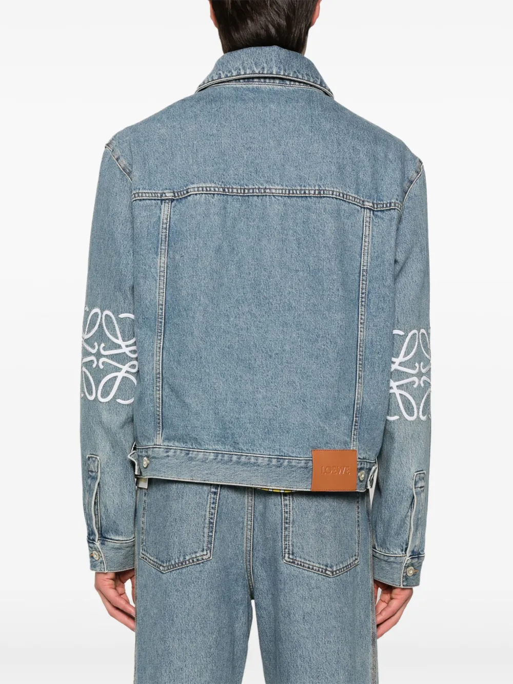 Affordable LOEWE Anagram denim jacket Men