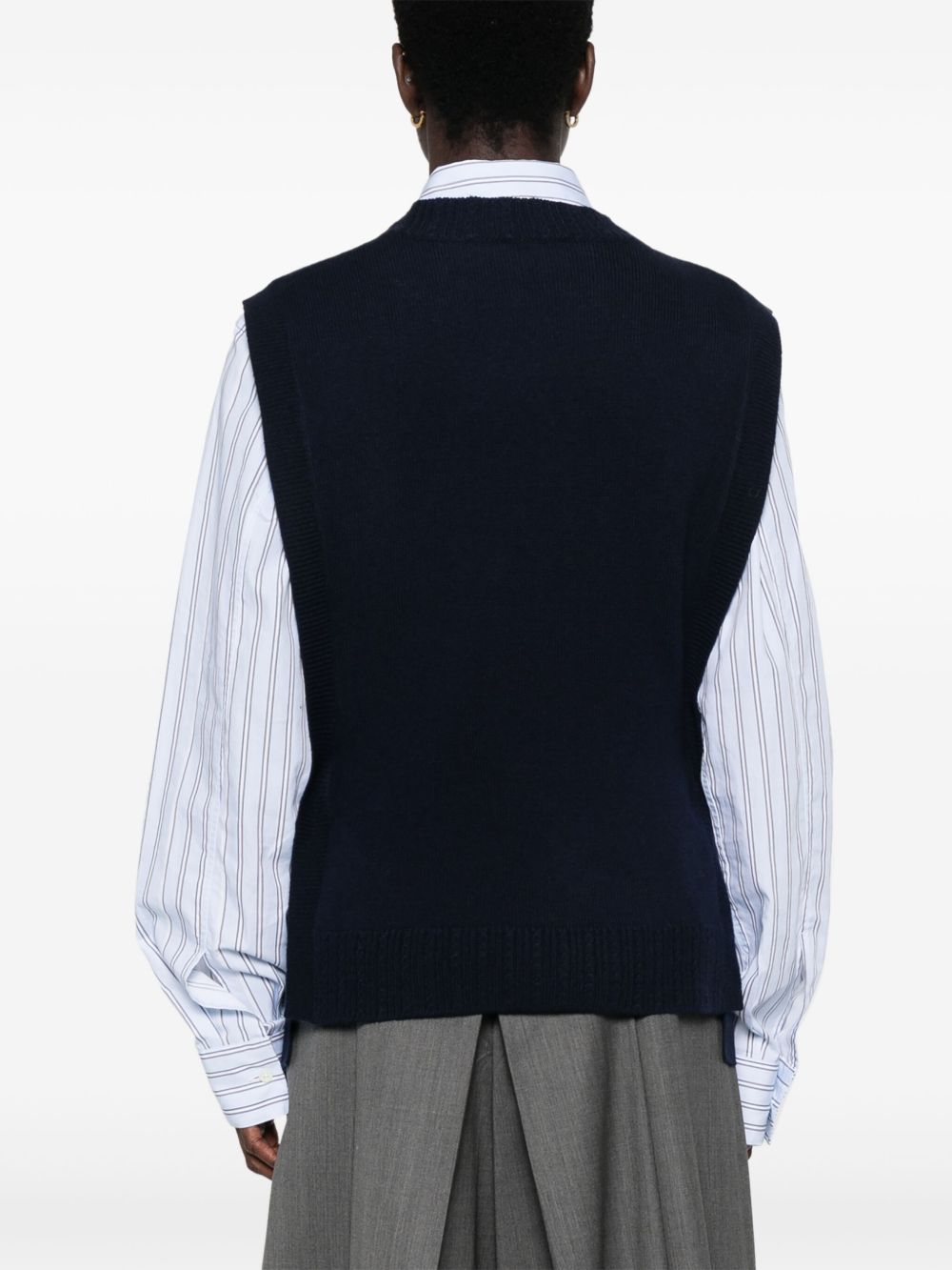 A.P.C. wool crew neck vest Women