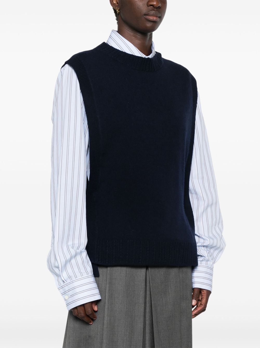 A.P.C. wool crew neck vest Women