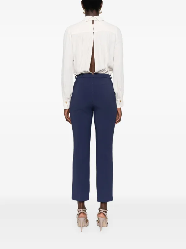 【ELISABETTAFRANCHI】チュール クレープ切り替えジャンプスーツ リネンタッチジャンプスーツ / GRACE CONTINENTAL | GRACE