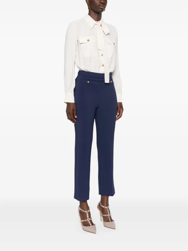 Elisabetta Franchi デタッチャブルクレープ ジャンプスーツ