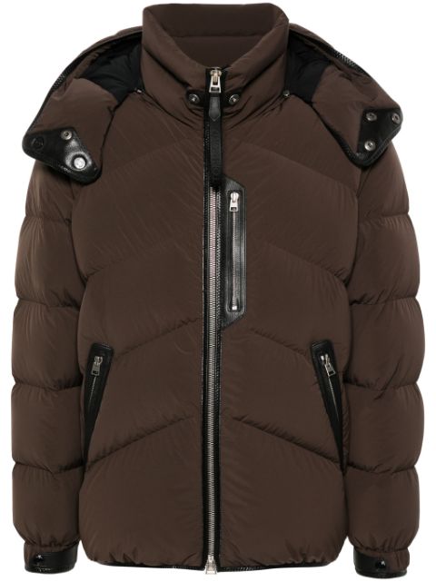 TOM FORD detachable-hood down jacket