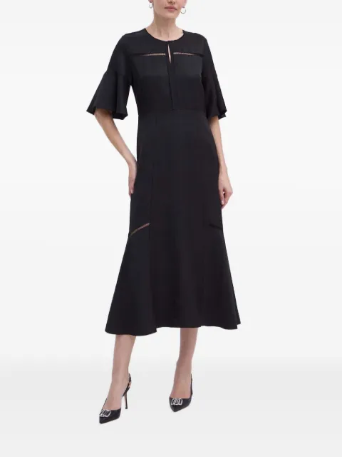 BOSS flared-sleeve dress