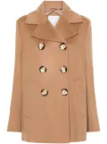 Sportmax Livorno wool peacoat - Brown