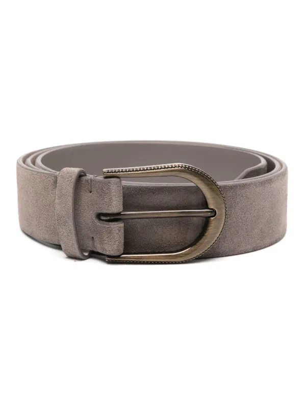 Grey suede belt womens best sale